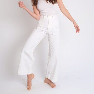 Jesse Kamm Sailor Pants in Salt White - Size 8